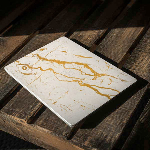 Cracked Marble Surface Laptop 2 Skin